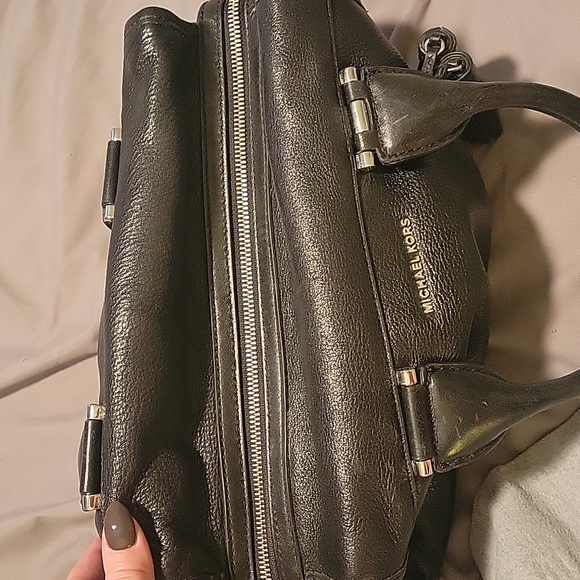 Michael Kors black small satchel purse - Picture 5 of 6